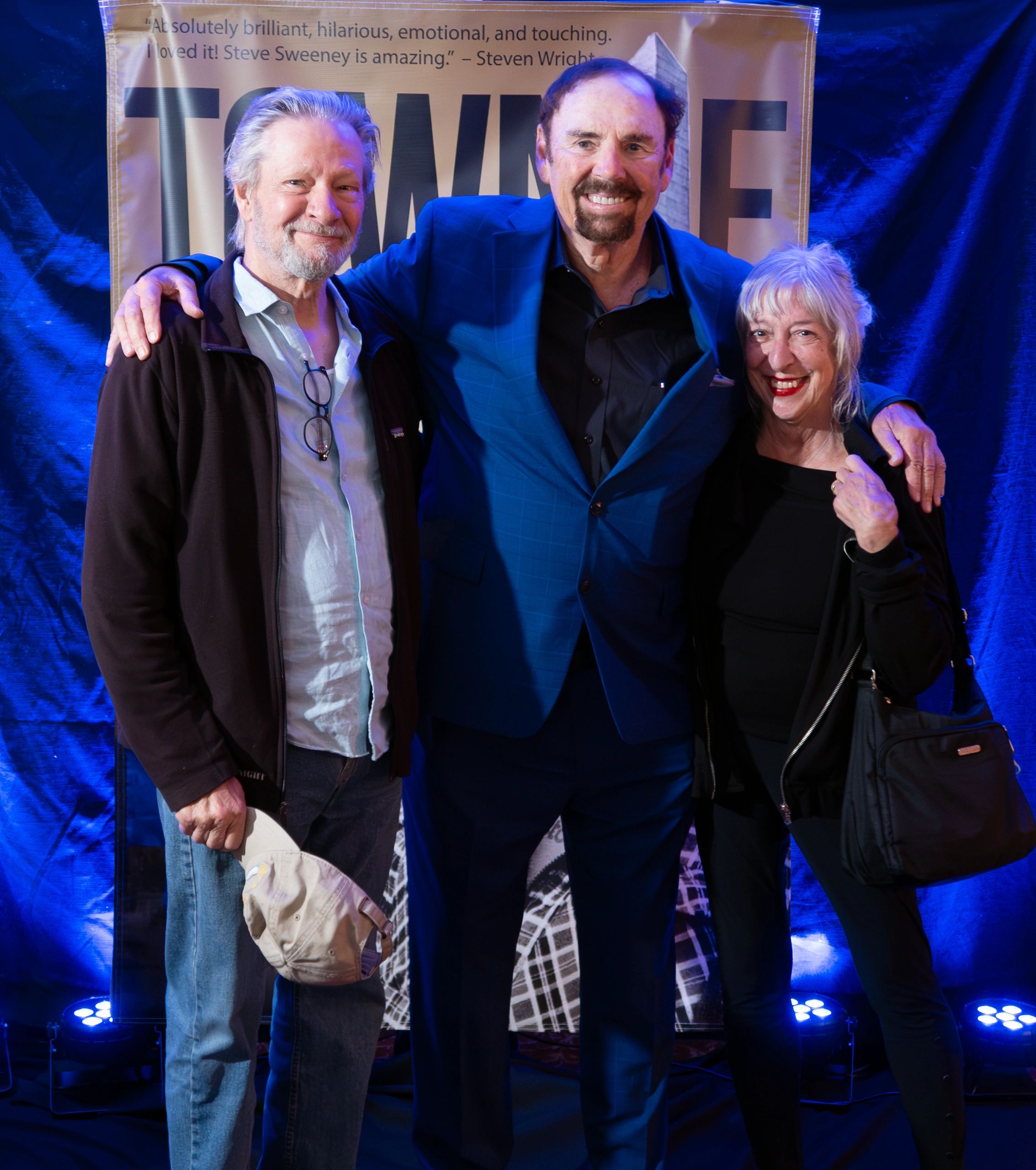 At the Townie premiere with Oscar winning actor Chris Cooper and his beautiful wife Ann Lenor