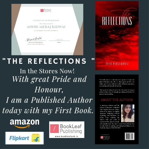 The honour to introduce myself as a Published Author/Poet with a collection of English Poetry.
Annie