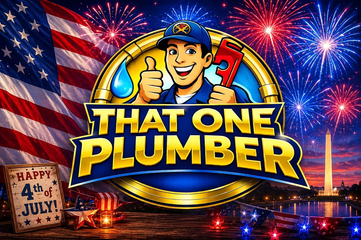 4th of July Logo