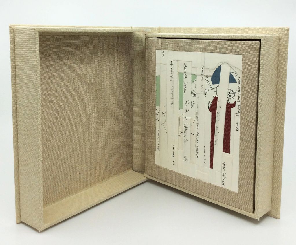 artist book b Andy Rottner with custom clamshell box