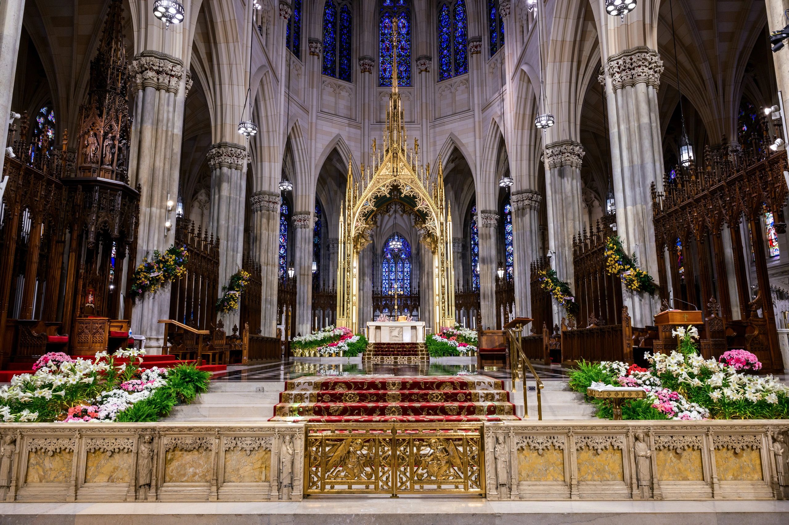 Tourpatron at st patrick s cathedral