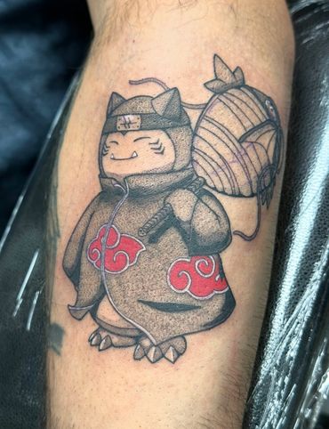 Snorlax Naruto tattoo