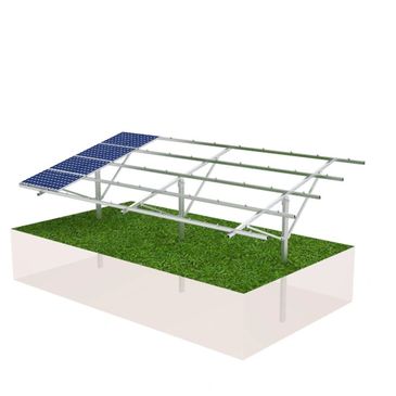 illustration of solar panel installation - Pro Helical helical piers