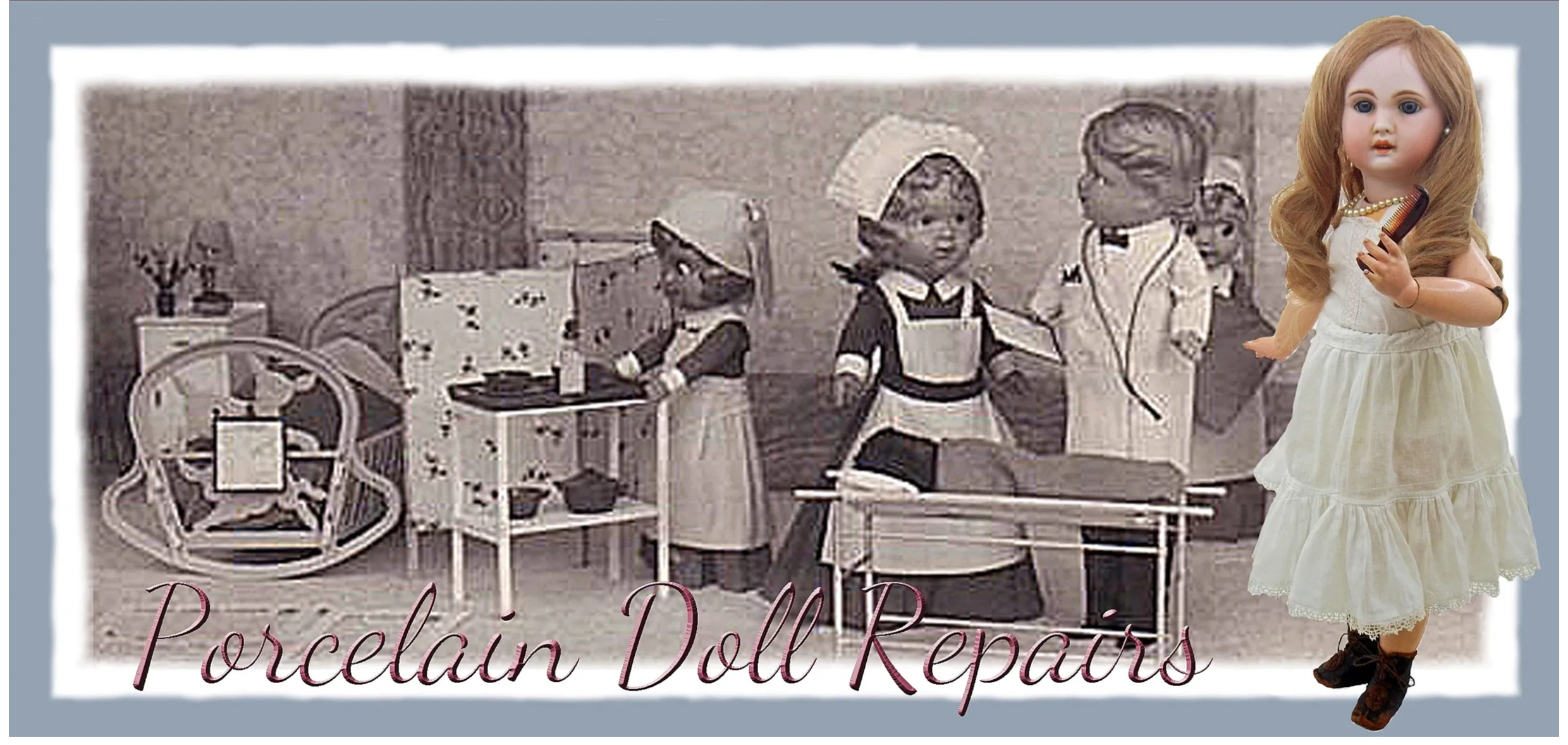 Dollmaking Supplies, Doll Repairs & Restoration