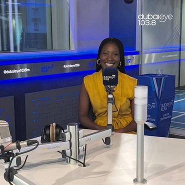 Sharon Missah Founder Let's Talk DXB, Dubai Eye Radio