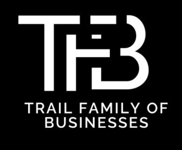 Logo of Trail Family of Businesses (TFB).
