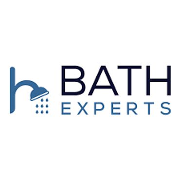Logo featuring a showerhead and the text 'BATH EXPERTS'.