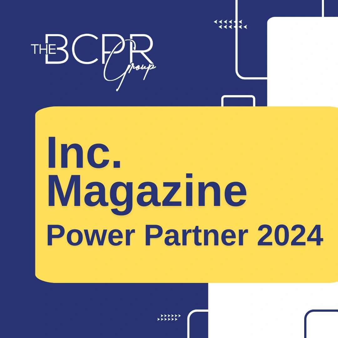 The BCPR Group Recognized as 2024 Inc. Power Partner