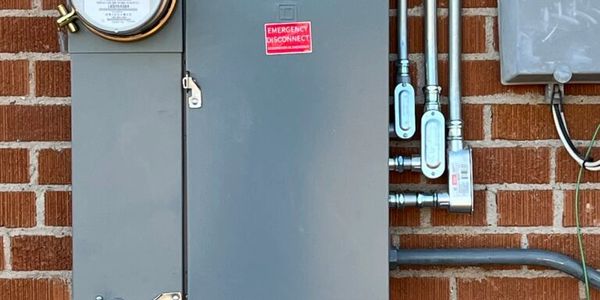Exterior Electrical Panel Upgrade