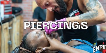 Best piercings in Miami, here at Empire Ink Miami Beach and Downtown locations, Miami's best body ar