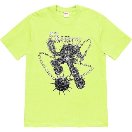 MEDIUM Supreme Spikes Tee NEON GREEN