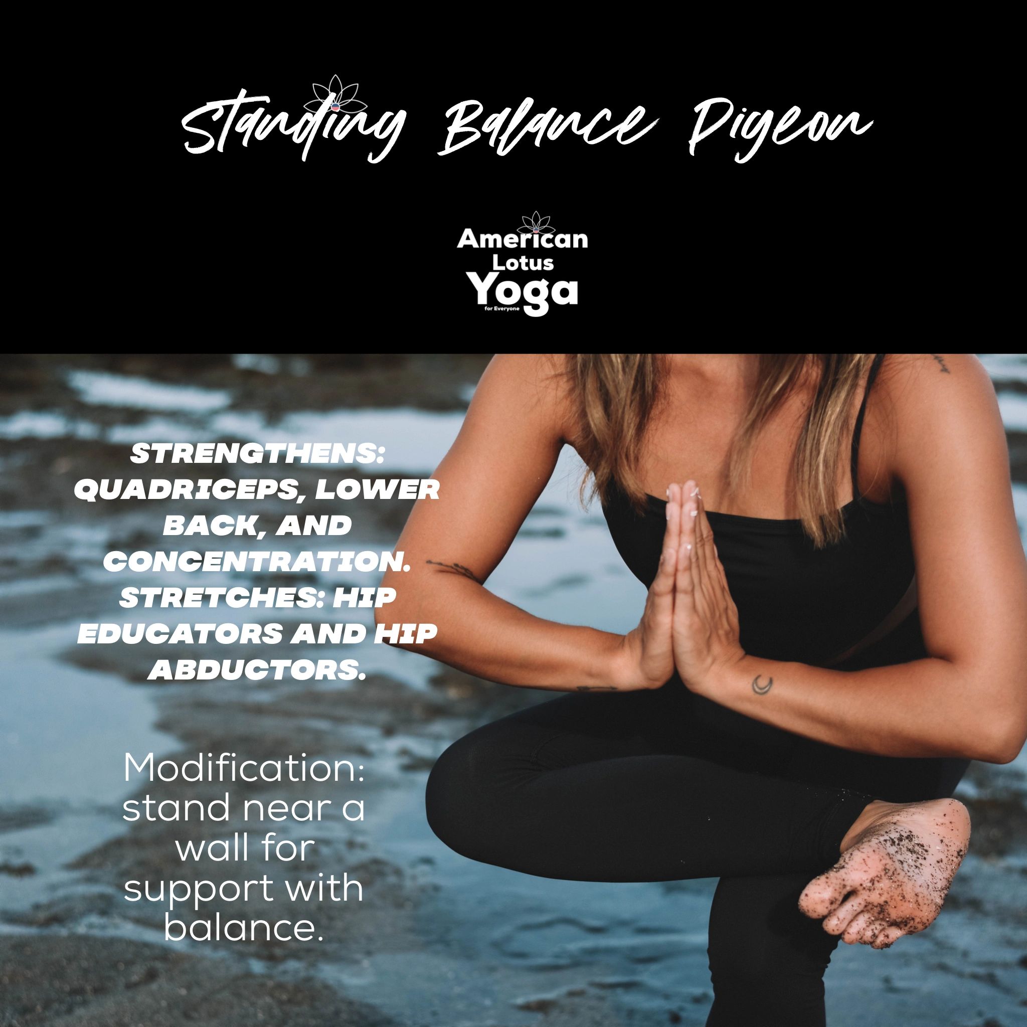 Standing Balance Pigeon