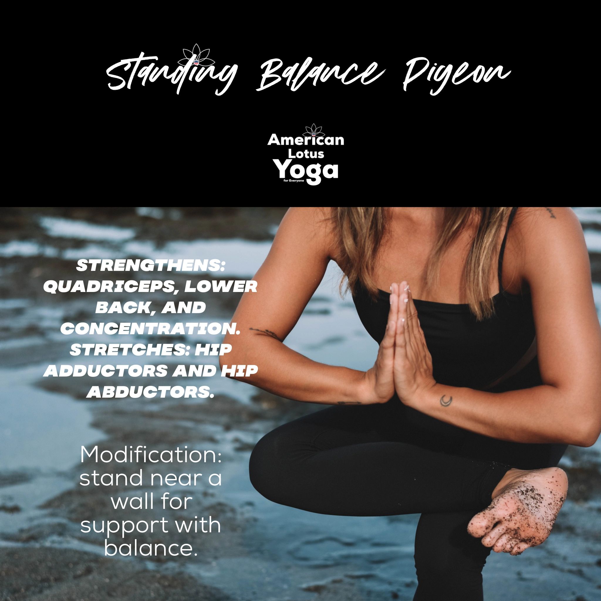 Standing Balance Pigeon