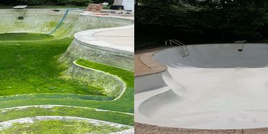 Pool Acid Wash 
Pool Algae Removal