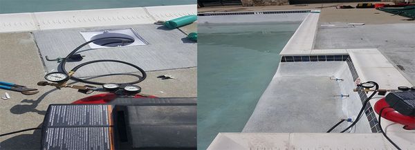 Pool Leak Detection Pressure Test