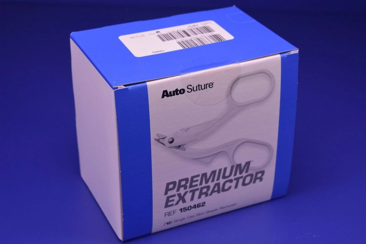 Surgical Skin Staple Remover / Extractor Auto Suture Box of 12 150462