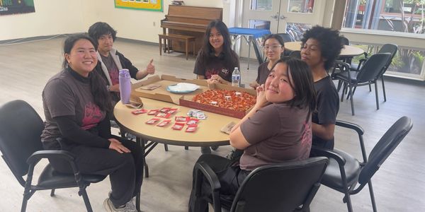 Oakland High School Lion Dance Club Lunch Time