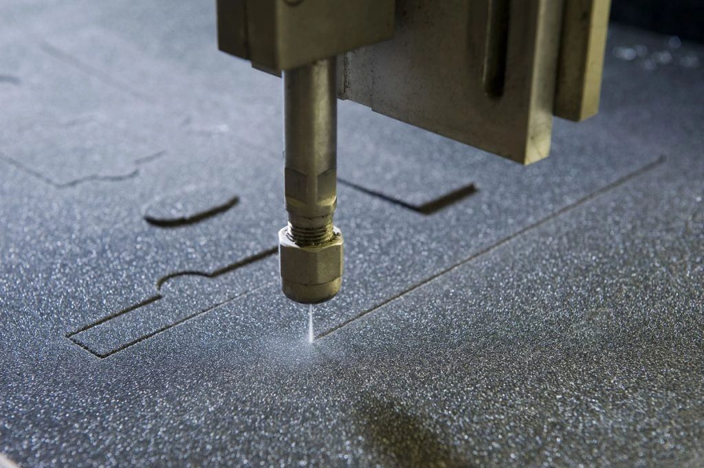 waterjet cutting capabilities foam packaging