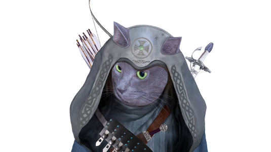 Assassin cat t-shirt mercenary kitty goth savage pet lovers hoomom hoodad meowdel  model animal love