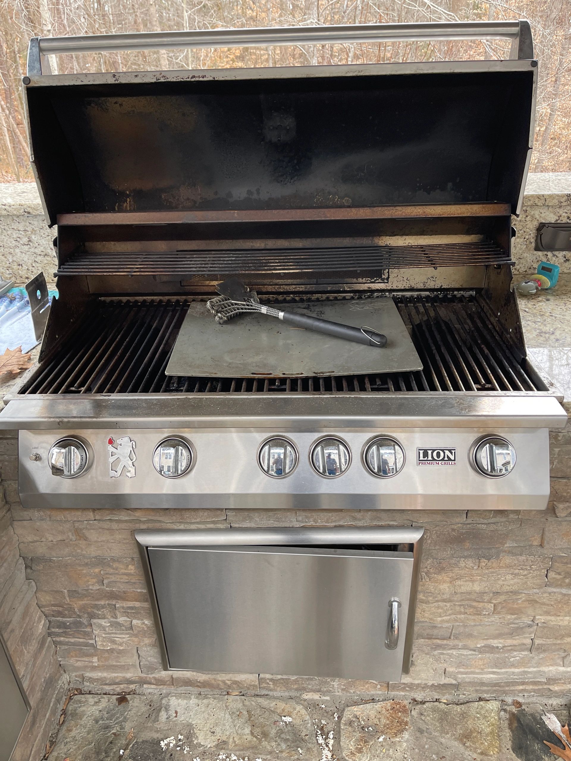 Stainless steel stove