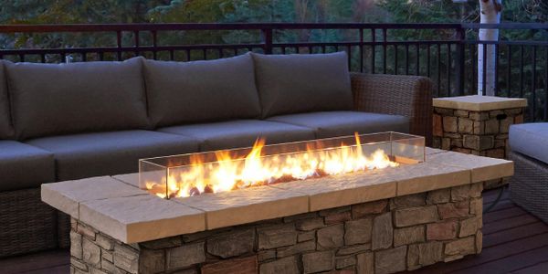 A fire pit