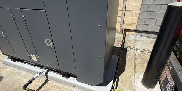 Gas piping for generators