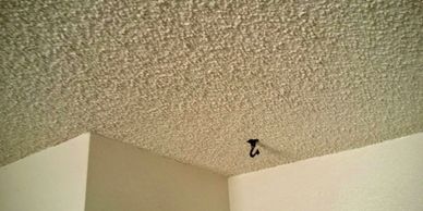 popcorn ceiling repair removal