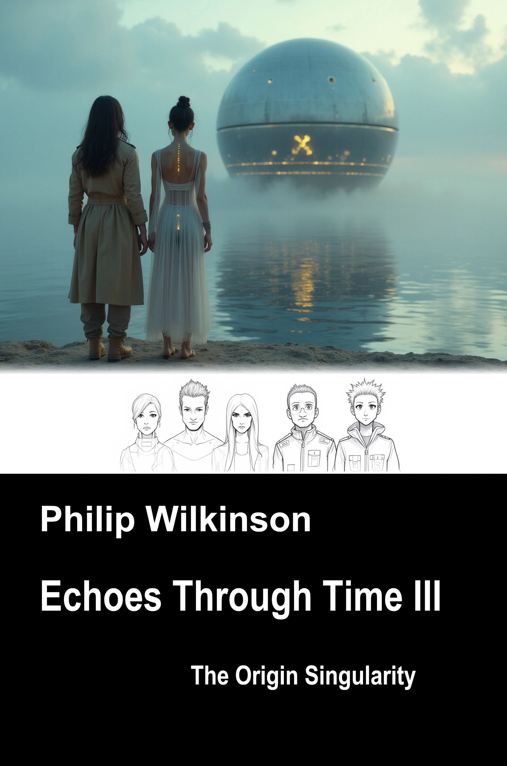 Echoes Through Time The Origin Singularuty book cover