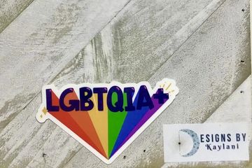 LGBTQIA+ Sticker | Waterproof Sticker | LGBTQ Pride Stickers | Love Sticker | LGBT Pride Stickers | 