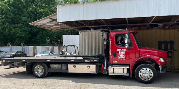 A picture of a City Wide tow truck in St Joseph County, Indiana.