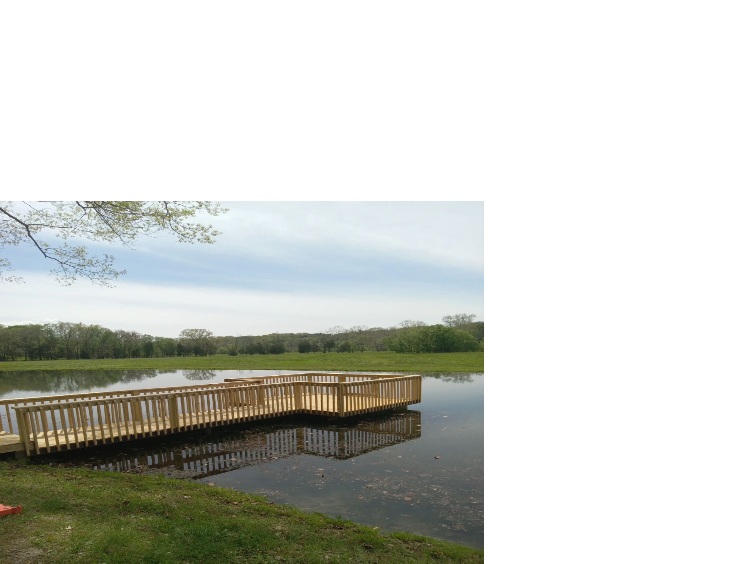 dock built by Hopson's Home Improvement.
