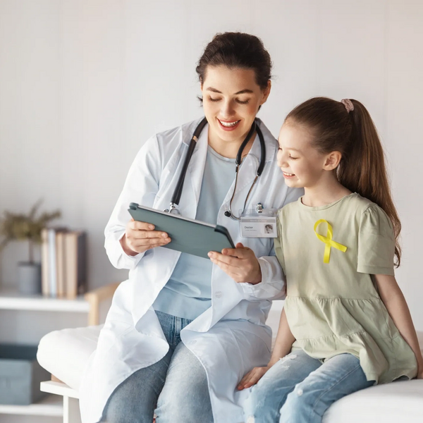 Youth patient getting primary care services. 