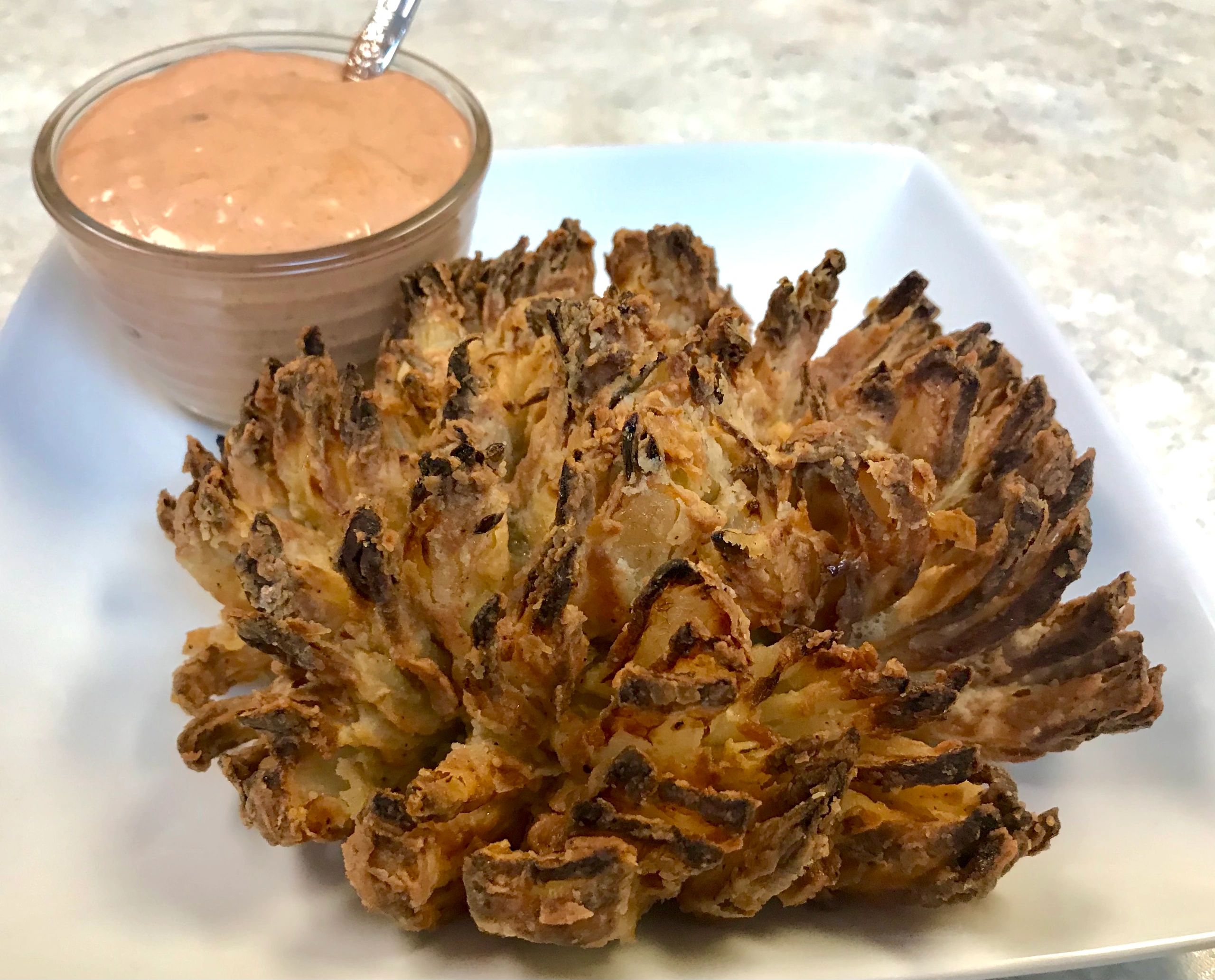 Air Fried Blooming Onion