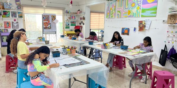 Summer Art Camp offers a vibrant and creative experience for kids aged 4 to 16 years