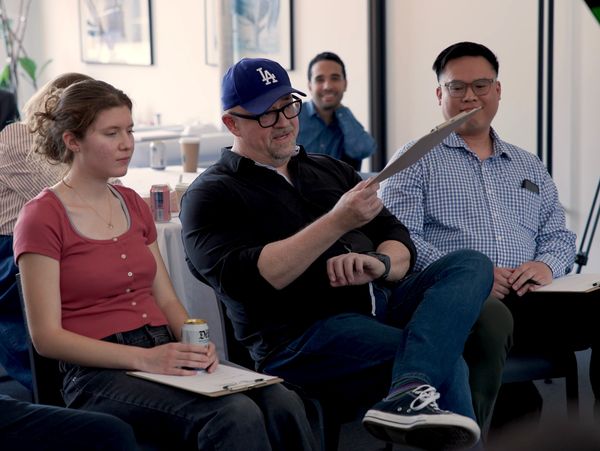 Group of people in a casual meeting.