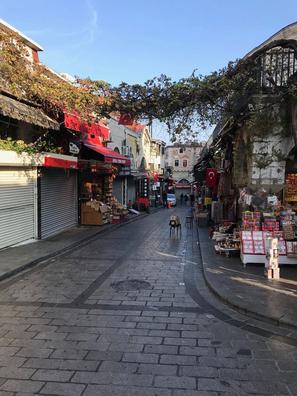 Outside the Grand Bazaar