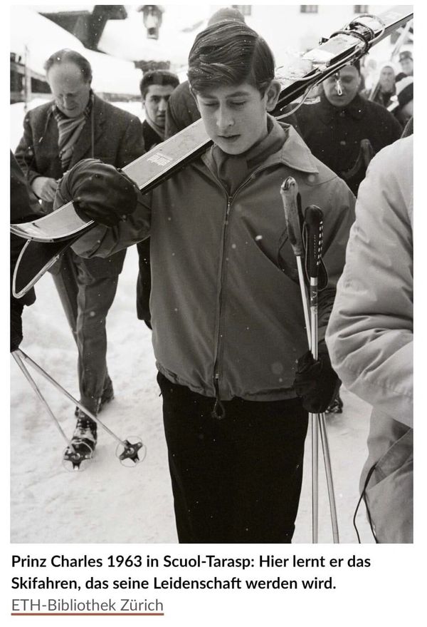 King Charles III in Scuol