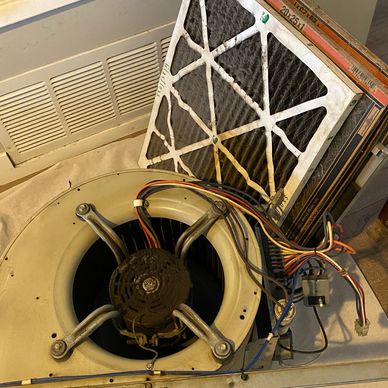 Broken ac heater
