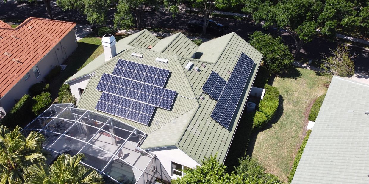 11.7kW solar PV panel installation in Orlando, Florida just outside of Windermere FL