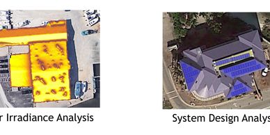 Solar irradiance analysis and system design analysis