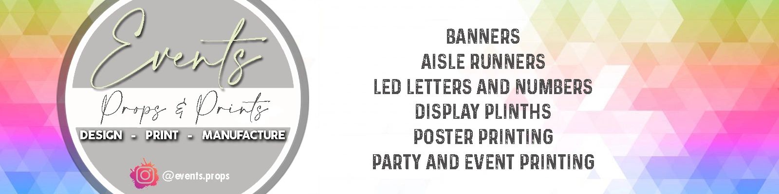 Events Props - Personalised Wedding Party Hire Props, Personalised ...