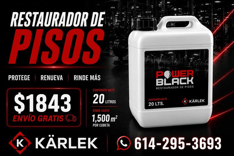RESTAURADOR PARA PISO DE CAUCHO .PNG