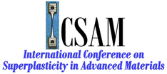 International Conference on Superplasticity in Advanced Materials
