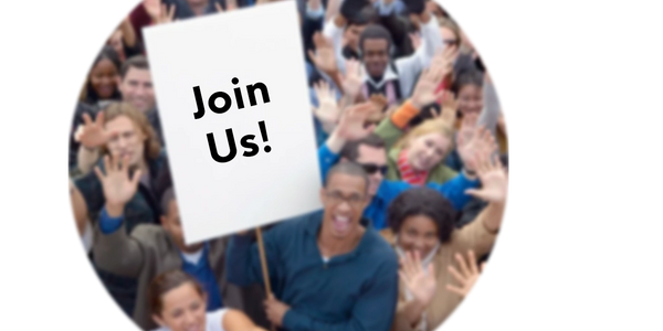 group of people excited to be a part of the team and inviting you to join
