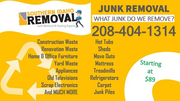 Junkremoval brushremoval junkhaul twinfallsjunkremoval estatecleanout garagecleanout housecleanout 