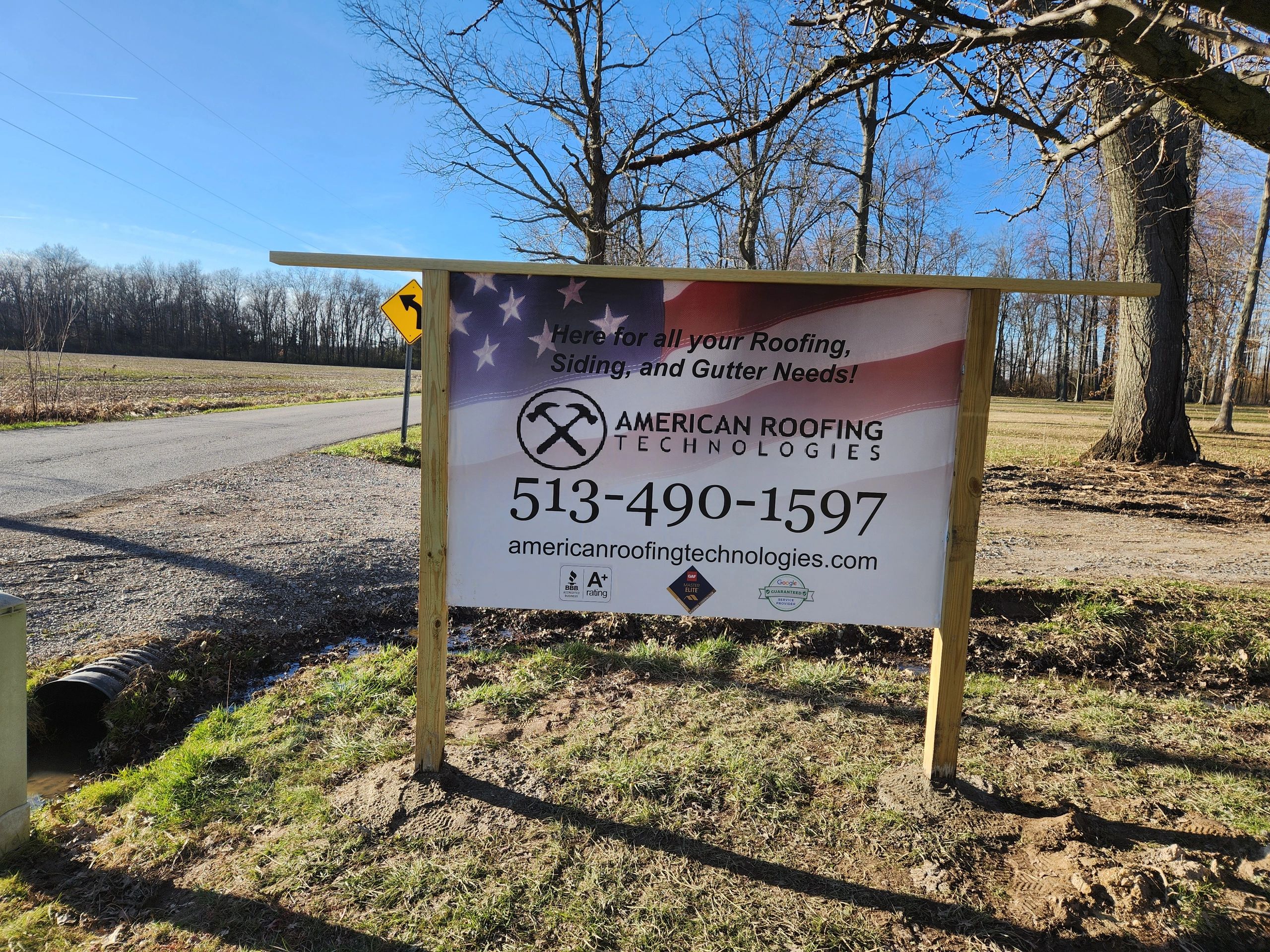 business sign located at 7030 number 5 road pleasant plain ohio 45162