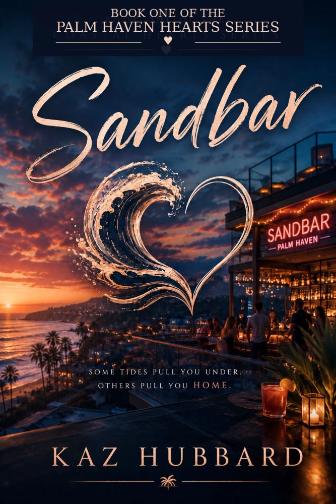 She came back for her father.
She didn't plan on coming back for anything else.

Aria Hartley left Palm Haven at twenty-two with a plan, a career, and no intention of looking back. Ten years later, she returns to a town she barely recognises — glass and neon where fibro and fishing boats used to be — and to a father whose health won't wait for a convenient time.

She didn't plan on Sandbar. The rooftop bar that has put Palm Haven on every influencer's map, built by the one person she never quite managed to stop thinking about.

She didn't plan on Kai Carter.

He left once too. Without a word, without a reason, without giving her the chance to understand why. Now he's back — permanent, successful, standing behind a bar that glows gold against the headland — and the look he gives her across a crowded room makes it clear that five years and a lot of silence haven't changed a single thing.

Aria is here for one week. To help, to fix, to leave clean.

That's the plan.

Some tides pull you under.
Others pull you home.

Palm Haven Hearts Series — Book One

If you love small-town romance with heart, heat, and a coastline you can almost taste, Sandbar is the book you've been waiting for.