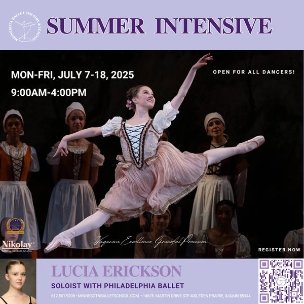 Lucia Erickson, soloist with Philadelphia Ballet.