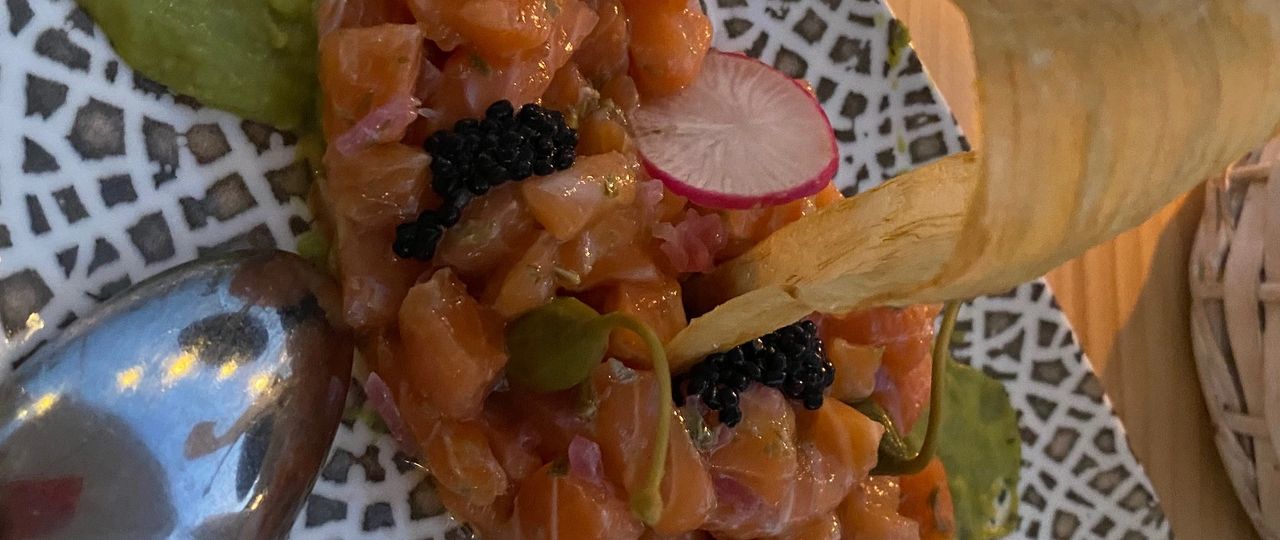 Manuela Sea Villa Atenas Playa Tartar de Salmón 