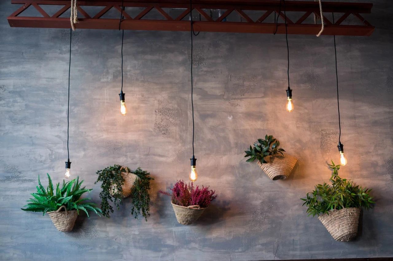 interior de flores del restaurante interior de flores del restaurante